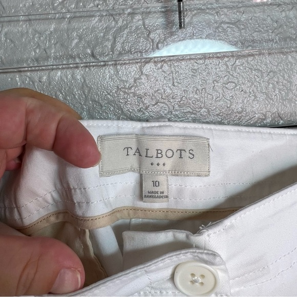 Talbots White Capri Shorts - Picture 4 of 7